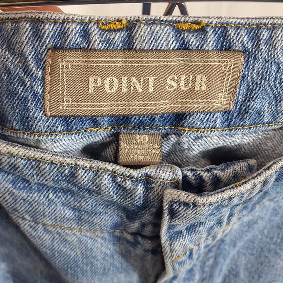 J.Crew Limited Edition Point Sur Puddle Jeans Size 30 - Picture 4 of 4